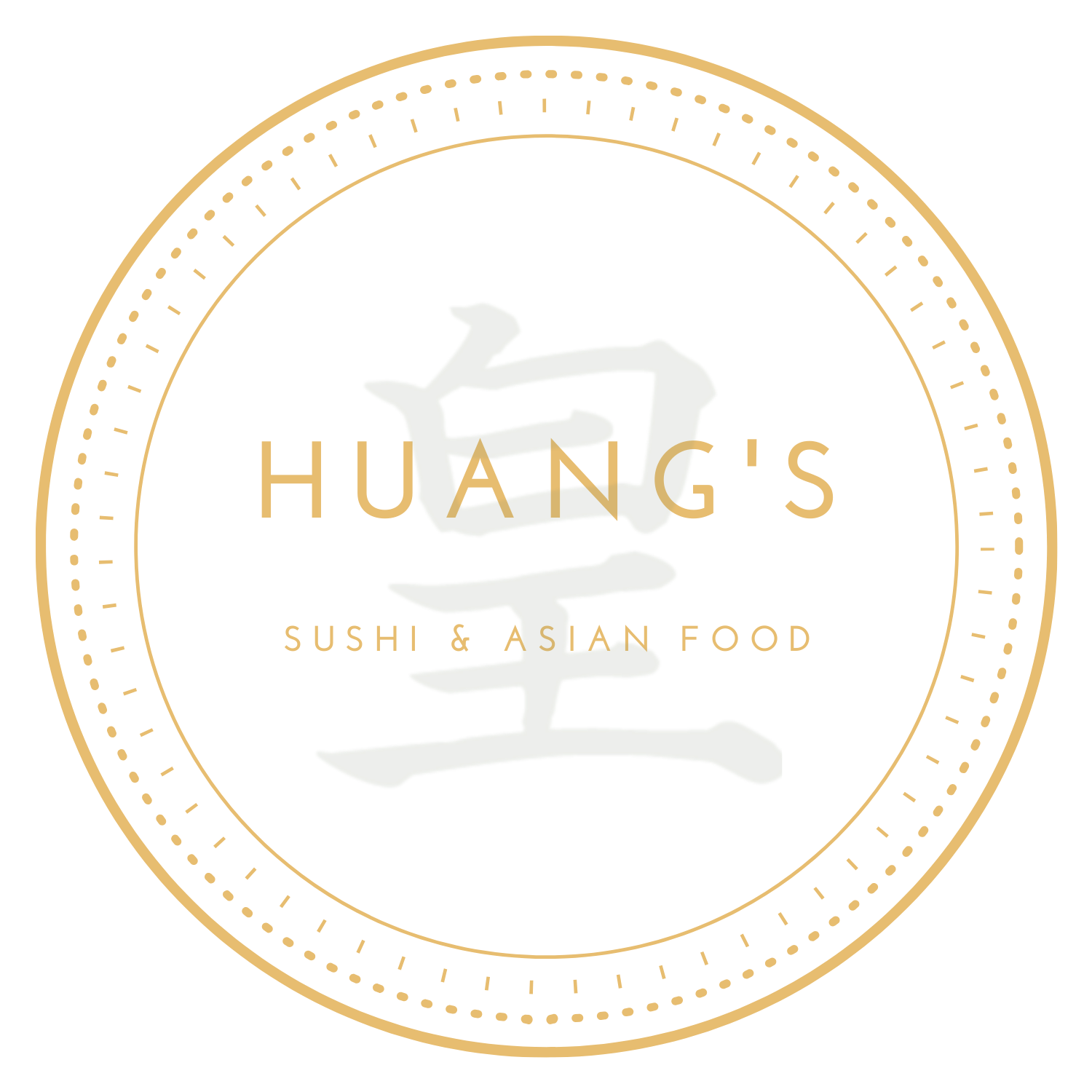 Huang's Sushi & Asian Food Logo